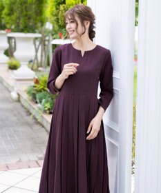 Tiaclasse 【洗える】プリーツワンピース