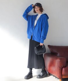 WEGO 【ユニセックス着用ITEM/MLサイズ展開】コンパクトフィットダブルZIPパーカー