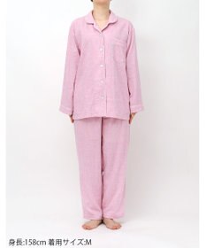 ワコール／睡眠科学 パジャマ 長袖 長ズボン 綿100%(本体) 二重ガーゼ レディース YDX518 睡眠科学／ワコール