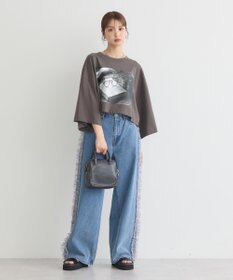 earth music&ecology アソートプリントワイドTee