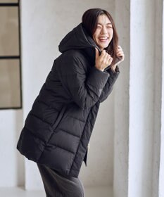 ANY L 【フード取り外し可能】楽映えリッチロング丈ダウン