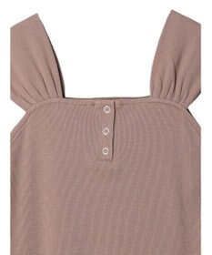 earth music&ecology リブフレンチタンクトップ