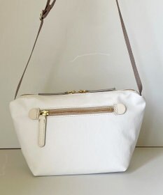 Hekhèr Le Style de Vie 新型追加【日本製 / 汚れにくい】PUコートコットンキャンバス×牛革付属 ショルダーバッグ