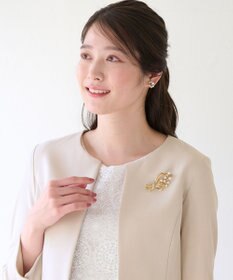 ANY SIS フラワーブーケ ブローチ