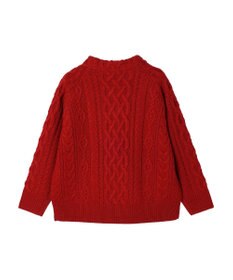 CRAFT STANDARD BOUTIQUE ラグランケーブルニットプルオーバー　
