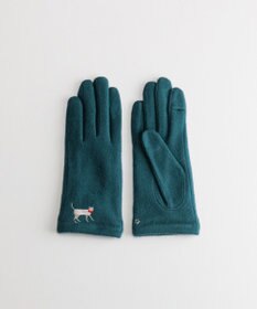 ORuKuBET おさんぽねこ刺繍ジャージグローブ(WOMEN)【タッチパネル対応】