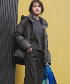 23区 S 【WEB&一部店舗限定】ステッチレス フーデット ダウン