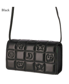 tsumori chisato CARRY ネコキルティング 財布ショルダー ミニバッグ ショルダーバッグ
