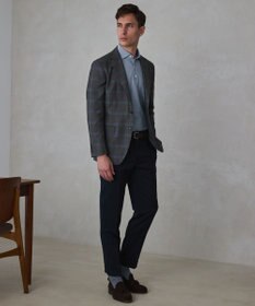 GOTAIRIKU 【REDA】TIMELESS HARMONY ジャケット_ブラウン×ブルー