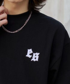 WEGO 【ユニセックス着用ITEM/MLサイズ展開】アクセ付きストレートライングラフィックT（SS）