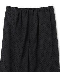 BEIGE， 【洗える】PICCOLO / パンチングドットイージーワイドパンツ