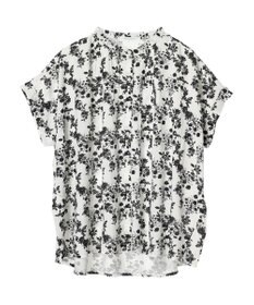 Green Parks アソート柄さらっとレーヨンブラウス