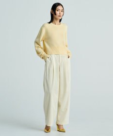 uncrave カシミヤニット（uncrave WHITE）