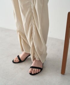 AMERICAN HOLIC ギャザーバレル風パンツ