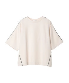 Green Parks ライン使いポンチカットプルオーバー