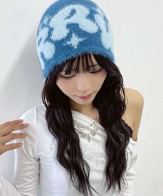 WEGO RRWロゴシャギーニットワッチ