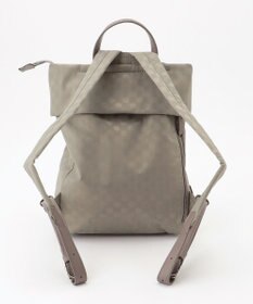 Y'SACCS はっ水ドットジャカード リサイクルレザーコンビ リュック