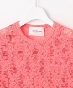 自由区 【カトリエムブーケ】Motif de roses ローズモチーフプルオーバー