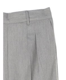 Green Parks パイピングサイドラインワイドパンツ