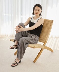 AMERICAN HOLIC ギャザーバレル風パンツ