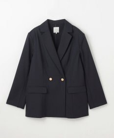 ANY L 【セットアップ着用可】イージーケアライトストレッチダブルジャケット