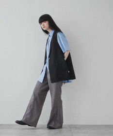 WEGO 【ユニセックス着用ITEM】ルーズフィットフレアトラウザー