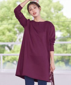 Tiaclasse 【洗える】裏起毛チュニック