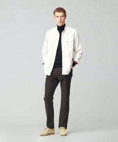 J.PRESS MEN ドビーストレッチ起毛パンツ