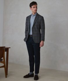 GOTAIRIKU 【REDA】TIMELESS HARMONY ジャケット_ブラウン×ブルー