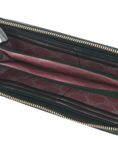 CLATHAS ワッフル　Lファスナー長財布