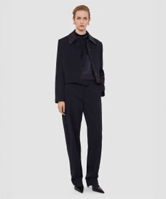 JOSEPH テイラードクレープ　トラウザーズ