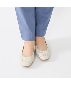 Riz raffinee <Riz raffinee>カットワークフラットパンプス