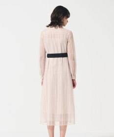 GRACE CONTINENTAL ストライプレースシャツワンピース