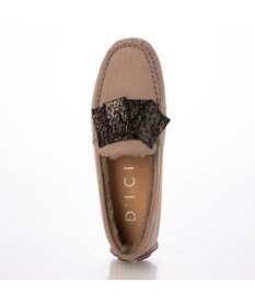 MODE ET JACOMO <D'ICI>ドレープモチーフモカシンシューズ