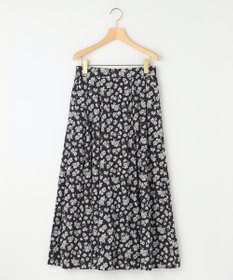 組曲 【WEB限定】ギャザーライトデシン タックスカート