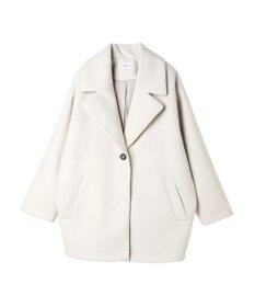 AMERICAN HOLIC 中空ＦＩＢＥＲコクーンミディコート