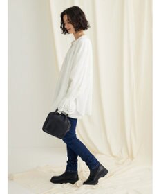 CRAFT STANDARD BOUTIQUE スカラレース袖ブラウス