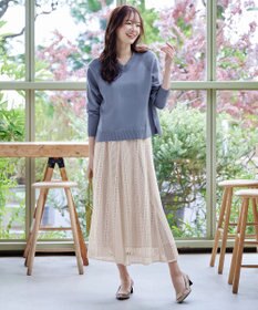 Tiaclasse 【安田美沙子さん着用・選べる2type】ラグランニットトップス