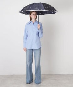 MOONBAT POLO RALPH LAUREN 折りたたみ傘 FLAG BEAR ツイル