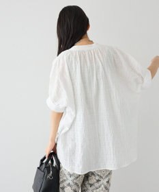 CRAFT STANDARD BOUTIQUE ナチュラルワッシャーブラウス【WEB限定カラー有り】