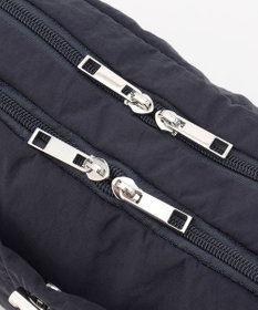 LA BAGAGERIE 【MONICA】クリンクルナイロン　ドロストショルダーバッグ