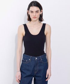 NAVE 【Nave・洗える/ストレッチ素材】ボディスーツ タンクトップ