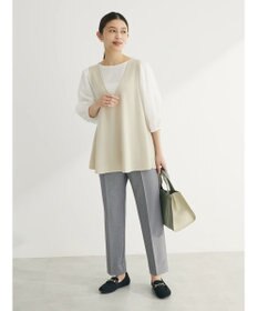 Green Parks ベスト風ドッキングニットプルオーバー