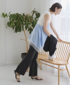 WEGO 【ANGIE VINTAGE/SMLサイズ展開】ブーツカットデニムパンツ