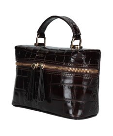 INTER-CHAUSSURES 【CHRISTIAN VILLA】ボックスシルエットミニハンドバッグ