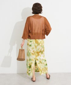 CRAFT STANDARD BOUTIQUE ゴムサテンスカート