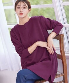 Tiaclasse 【洗える】裏起毛チュニック