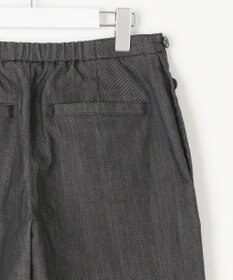 J.PRESS LADIES L 【洗える】T/C DENIM セミワイド パンツ