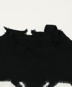 WEGO バタフライダメージニット