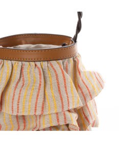 UNBILLION cachecache ミニフリルバケツ型2wayショルダーバッグ